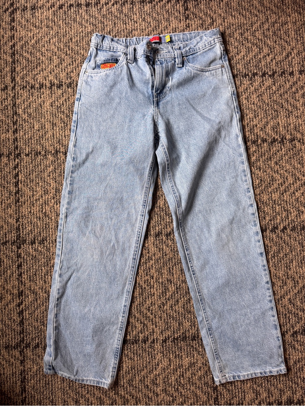 Empyre Light Wash Men's Straight Jeans